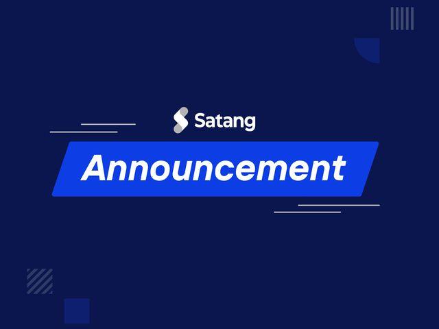 Satang Pro will be temporarily closed to perform system upgrade from 13 October 2021, 14:30 (GMT+7) onwards